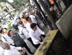 Wagub Emil Pastikan Penebangan Tidak Sampai 14 Pohon Besar Pada Peremajaan Gorong-Gorong Soehat Malang
