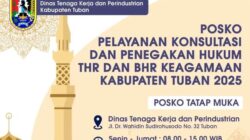 Layani Pengaduan Terkait THR dan BHR, Pemkab Tuban Buka Posko