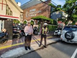 Polres Batu Perketat Pengamanan Jumat Agung di Sejumlah Gereja