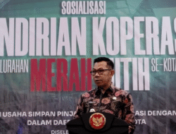 Batu Bergerak, Wali Kota Bangun Koperasi Desa Merah Putih yang Solid