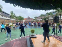 Rutan Ponorogo Sulut Semangat Warga Binaan Lewat Senam Pagi