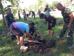 Unik! Kodim Ponorogo Sulap Kompleks Militer Jadi Kebun Pisang