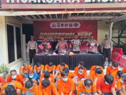 Polres Tanjung Perak Sikat Habis Pelaku Kejahatan di Surabaya