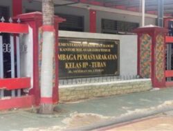 WBP Kasus Narkoba di Lapas Tuban Meninggal