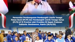 Presiden Prabowo Resmikan PLTP dan PLTS di 15 Provinsi secara Hybrid, Gubernur Khofifah Bersama Menteri ESDM Ikuti dari Bondowoso
