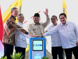 Investasi USD5,9 Miliar, Presiden Prabowo: Proyek Baterai EV Dorong Hilirisasi dan Serap Puluhan Ribu Pekerja