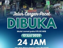 Tuntas Perbaikan Pasca Longsor, Gubernur Khofifah Pastikan Jalur Pacet – Cangar Aman Dibuka 24 Jam