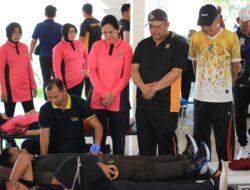 Donor Darah Polres Tuban Diikuti 120 Orang