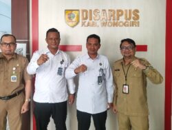 Sinergi Literasi dan Pembinaan, Kalapas Wonogiri Kunjungi Dinas Kearsipan dan Perpustakaan