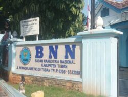 26 Pengguna Narkoba di Tuban Jalani Rehabilitasi, 5 Diantaranya Perempuan