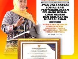 Gubernur Khofifah Kembali Raih Penghargaan Nasional Perlindungan Pekerja Migran