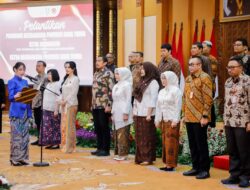 Arumi Dardak Dorong Kerajinan Daerah Melalui Pelantikan Dekranasda Jatim dan Tiga Kabupaten