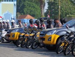 Polres Tuban Pamer Kemampuan Personel dan Kelengkapan Pendukung Operasi di Peringatan Hari Bhayangkara