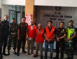 Tiga Tersangka Korupsi Proyek Biopori DLHP Tuban Resmi Ditahan