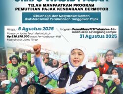 Gubernur Khofifah: Ribuan Ojol dan Masyarakat Rentan Ekonomi  Ikut Rasakan Manfaat