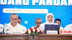 Rapat Konsolidasi Bersama Tiga Menteri di Surabaya, Gubernur Khofifah: Penerima Manfaat MBG Jatim  Capai 1,9 Juta