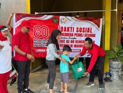 Lapas Wonogiri Meriahkan Peringatan Kemerdekaan dengan Bakti Sosial