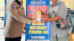 Satlantas Polres Madiun Kota Sapa Pemohon SIM, Ajak Warga Tertib Berlalu Lintas