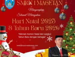 Keluarga Besar SMKN 1 Magetan Mengucapkan Selamat Tahun Baru 2026