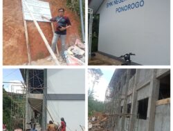 Revitalisasi SMKN 1 Ngrayun Diduga Bermasalah APD Diabaikan, Besi Tak Sesuai Spek, Proyek APBN Molor
